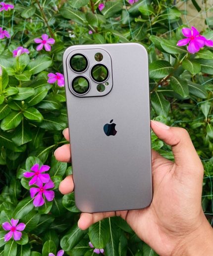 Ultra Thin Titanium Steel With Camera Lens Protection Pc Case