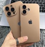 Slim Soft Desert Titanium Color With Attached Lens Protector Case !!