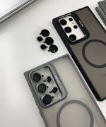 Camera Metal Stand Case for Samsung - Image 4