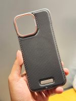 Luxury Frameless Hard PC Soft Touch Leather Mobile Phone Case High-lend Magnetic Protective Case for iPhone - Image 2