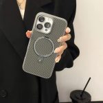 Carbon Magsafe Camera Bumper Case With Metal Kick-Stand For iPhone - Image 2