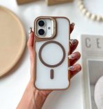 Premium Matte Magsafe Case With Camera Stand Case