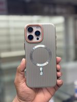Luxury Plating Metalic Style Corrugate Stripes Hard Pc For iPhone - Image 4
