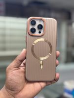 Luxury Plating Metalic Style Corrugate Stripes Hard Pc For iPhone - Image 2