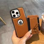 Premium Leather Magsafe Case With Magsafe Card slot + Stand !!!