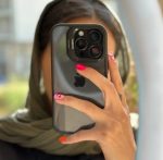 anti yellow drop tested camera kickstand cover with Free camera lens - Image 4