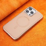 [Magsafe Compatible] Micro-Sanded Electroplated Lather Essentials Series  Casetials Series Case - Image 4