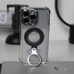 Luxury Magsafe 360 Flip Stand  Case With 100% anti yellow - Image 4