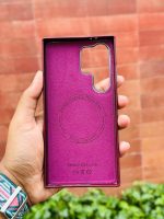 Premium Magsafe Lather Case For Samsung - Image 3