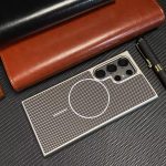 Carbon Texture Magnetic Cell Phone Case For SAMSUNG - Image 3