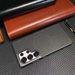 Carbon Texture Magnetic Cell Phone Case For SAMSUNG - Image 4