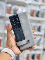 New Folding PU Leather Texture Cover for Samsung - Image 3