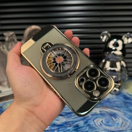 Spiner Heat  dissipation  Kickstand  hard Polycarbonate For iPhone