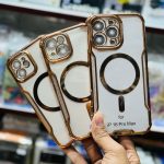 Golden Bumper Magsafe drop Tested Electroplated iPhone Cover