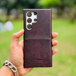 2 Cute Premium Quality Cardholder Lather Case For Samsung