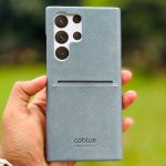 2 Cute Premium Quality Cardholder Lather Case For Samsung