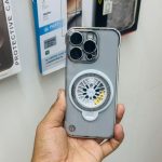 SPINER Transparent Frameless MagSafe Kickstand Cover