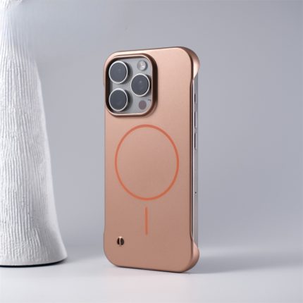 Frameless Magnetic Slim PC Case For iPhone