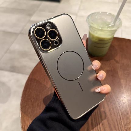 Premium Brust finish magsafe d-case for iPhone