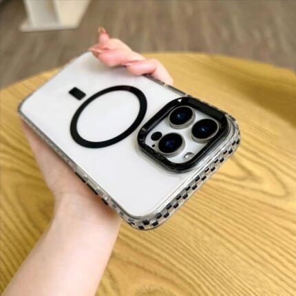 Luxury Shockproof Magsafe Clear Case for iPhone