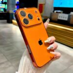 Premium Dikex 17 Concept Orange Colour Case for iPhone - Image 3