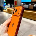 Premium Dikex 17 Concept Orange Colour Case for iPhone - Image 4