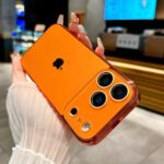Premium Dikex 17 Concept Orange Colour Case for iPhone - Image 2