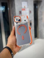 Luxury Carbon Fiber Camera Window Protective Design Phone Case for iPhone - Image 5